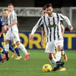Rodrigo Bentancur con la Juventus.