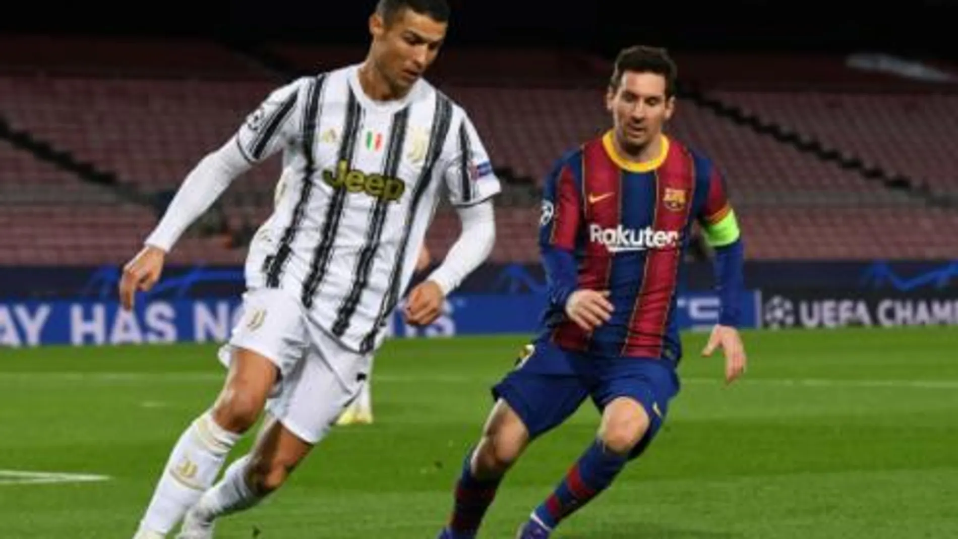Cristiano Ronaldo y Leo Messi