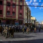 Despliegue de los Carabineros