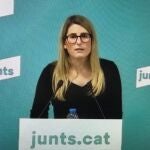 La vicepresidenta de Junts, Elsa Artadi.