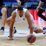 Tavares, en uno de los partidos de esta temporada en la Euroliga