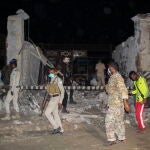 Imagen de archivo de un atentado en Mogadiscio (Somalia)EFE/EPA/SAID YUSUF WARSAME