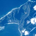Imagen de la NASA del epicentro del terremoto