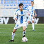 Rubén Pardo con el Leganés.