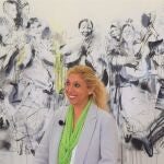 La artista Esperanza Fernández