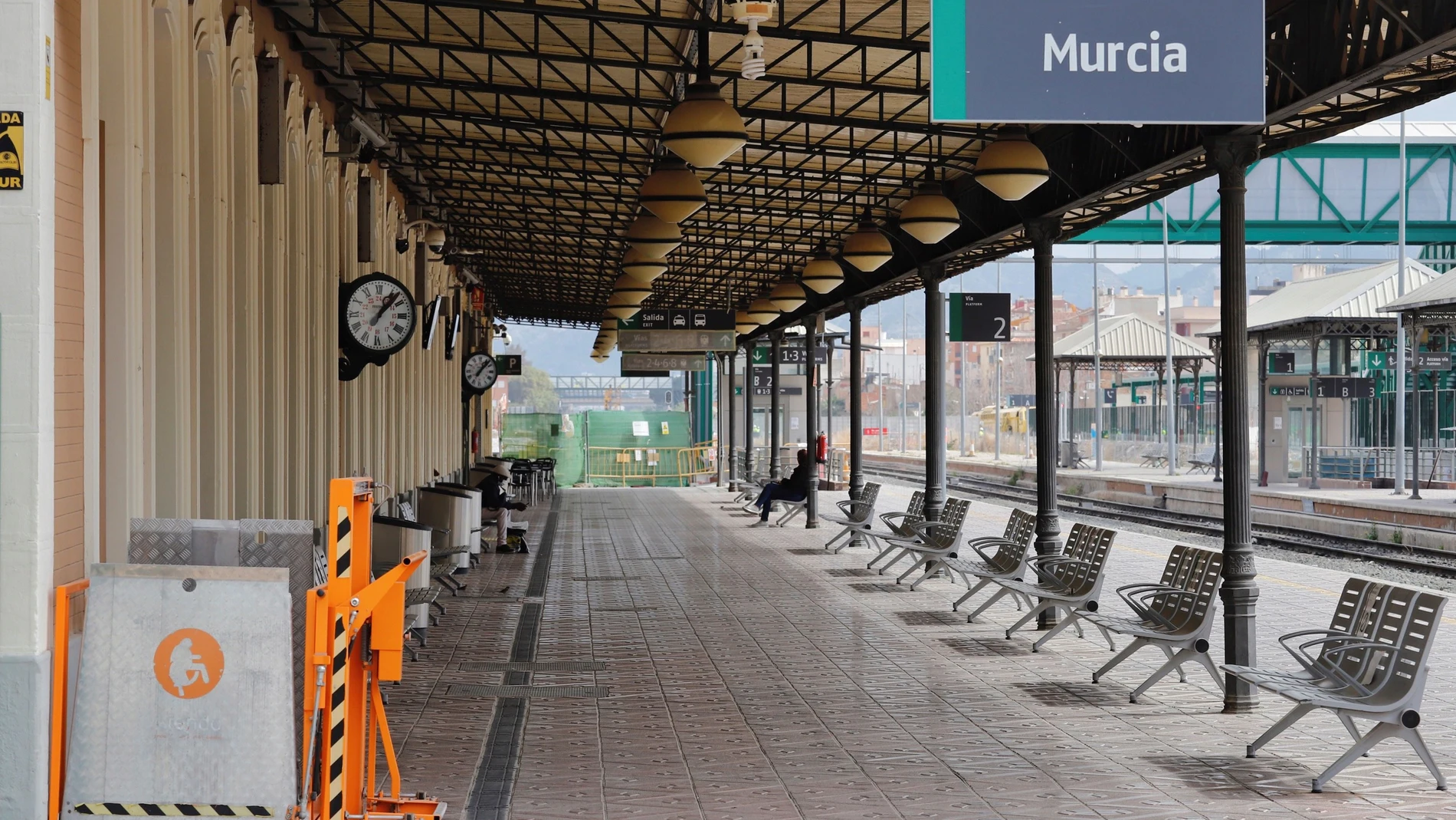 Vista de la estación del Carmen de Murcia