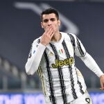 Álvaro Morata con la Juventus.
