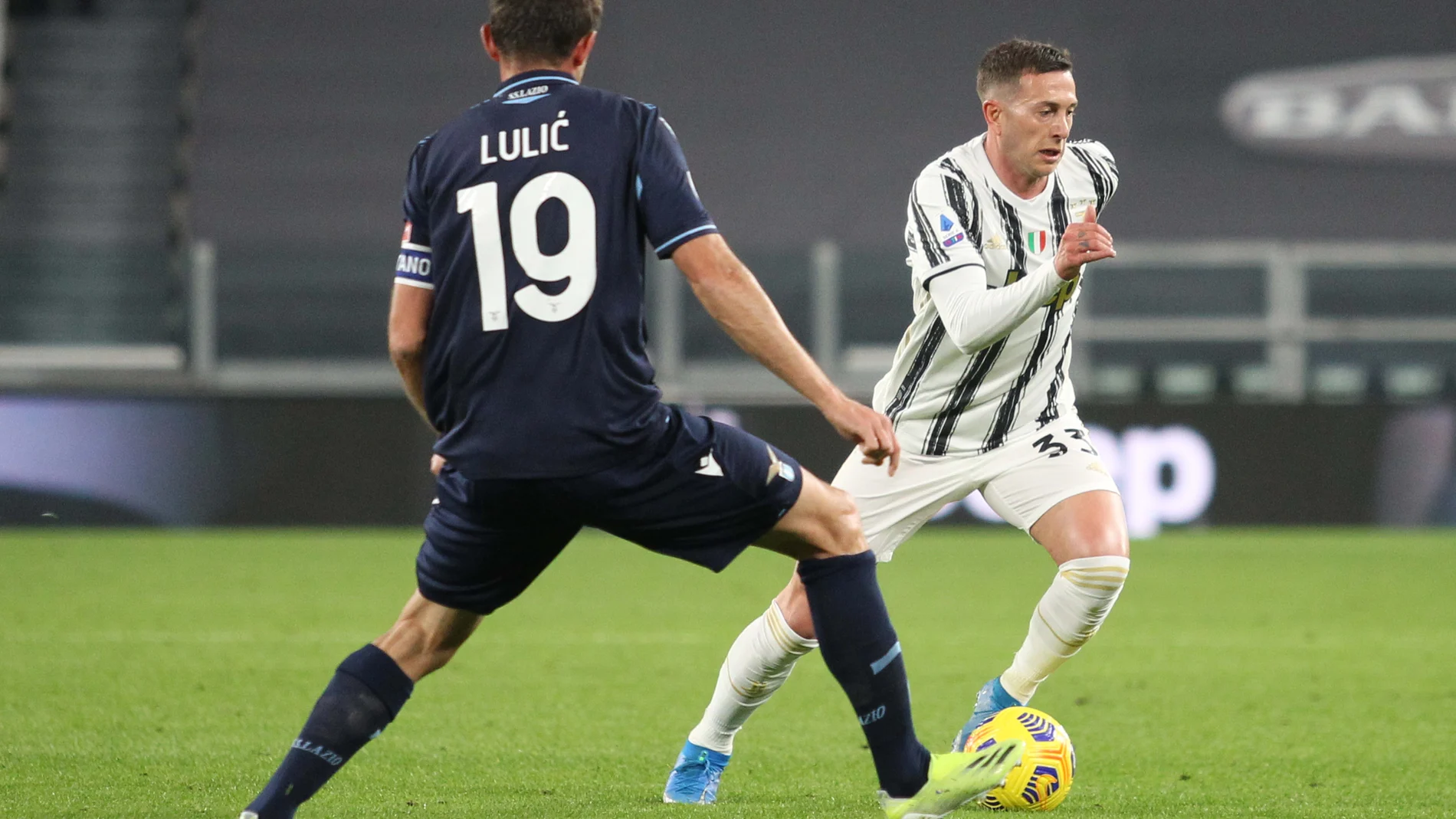 Federico Bernardeschi con la Juventus.
