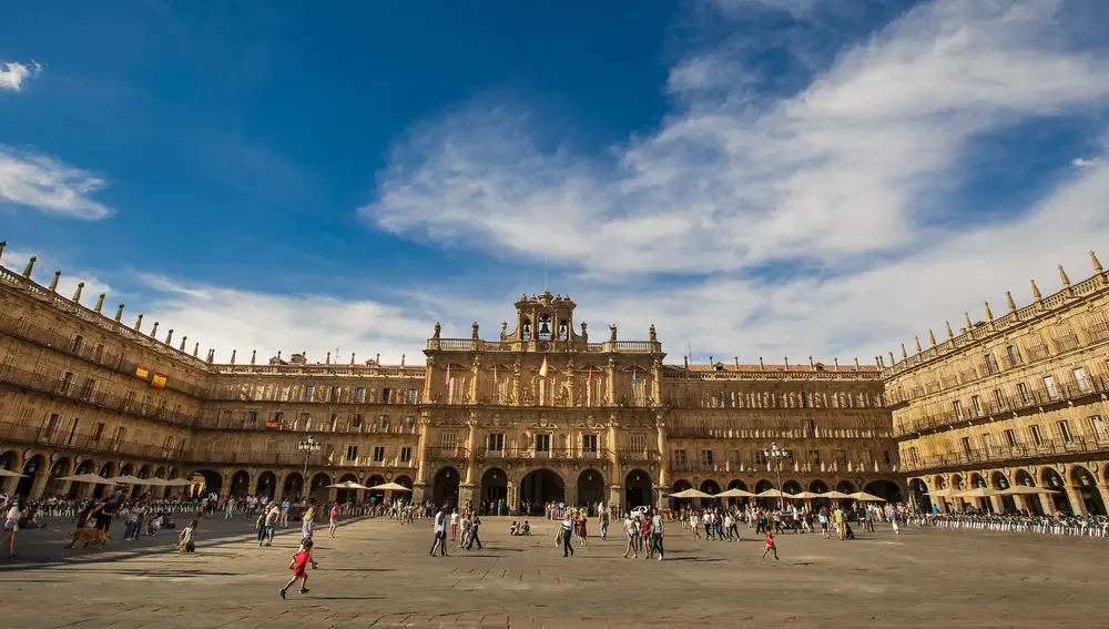 La Plaza Mayor es el "corazón" de la ciudad