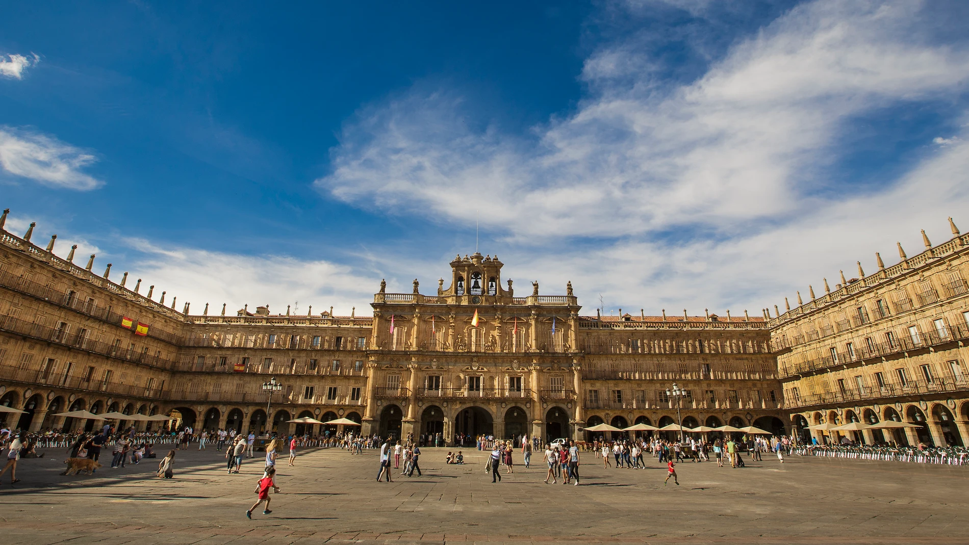 La Plaza Mayor es el "corazón" de la ciudad