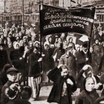 Jornada de protesta a favor de los derechos de la mujer