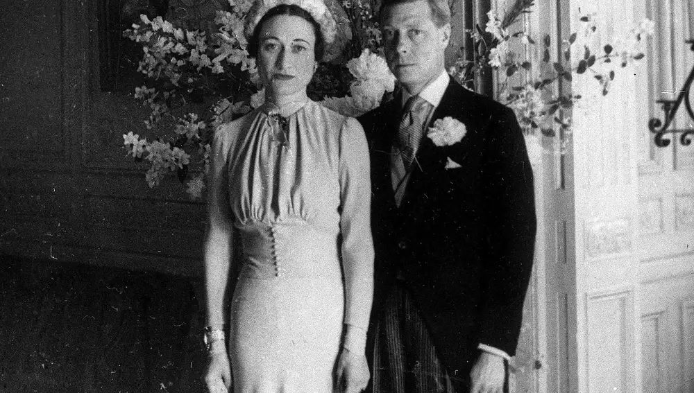Wallis Simpson y Eduardo VIII (AP Photo, File)
