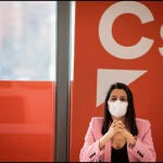 La líder de Cs, Inés Arrimadas