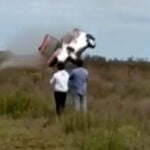 Accidente sufrido por el tenista David Nalbandian en el Rally Pagos de Tuyú.