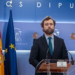 El portavoz de Vox en el Congreso, Iván Espinosa de los Monteros