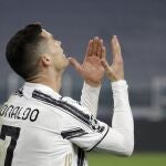 Cristiano Ronaldo, durante el encuentro ante el Oporto