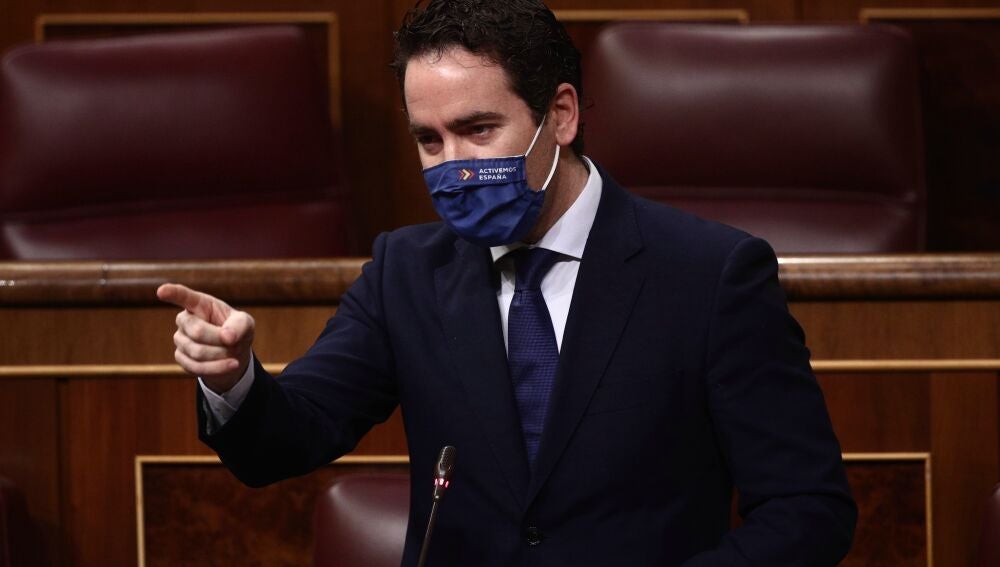 Teodoro García Egea en el Congreso de los Diputados