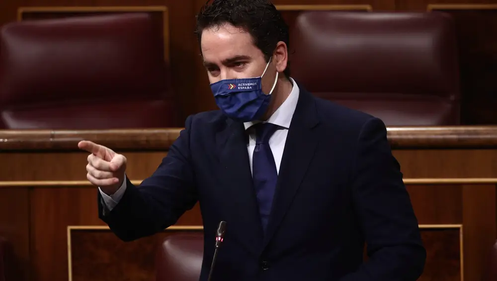 Teodoro García Egea en el Congreso de los Diputados