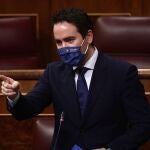 Teodoro García Egea en el Congreso de los Diputados