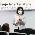 La ministra de sanidad Carolina Darias