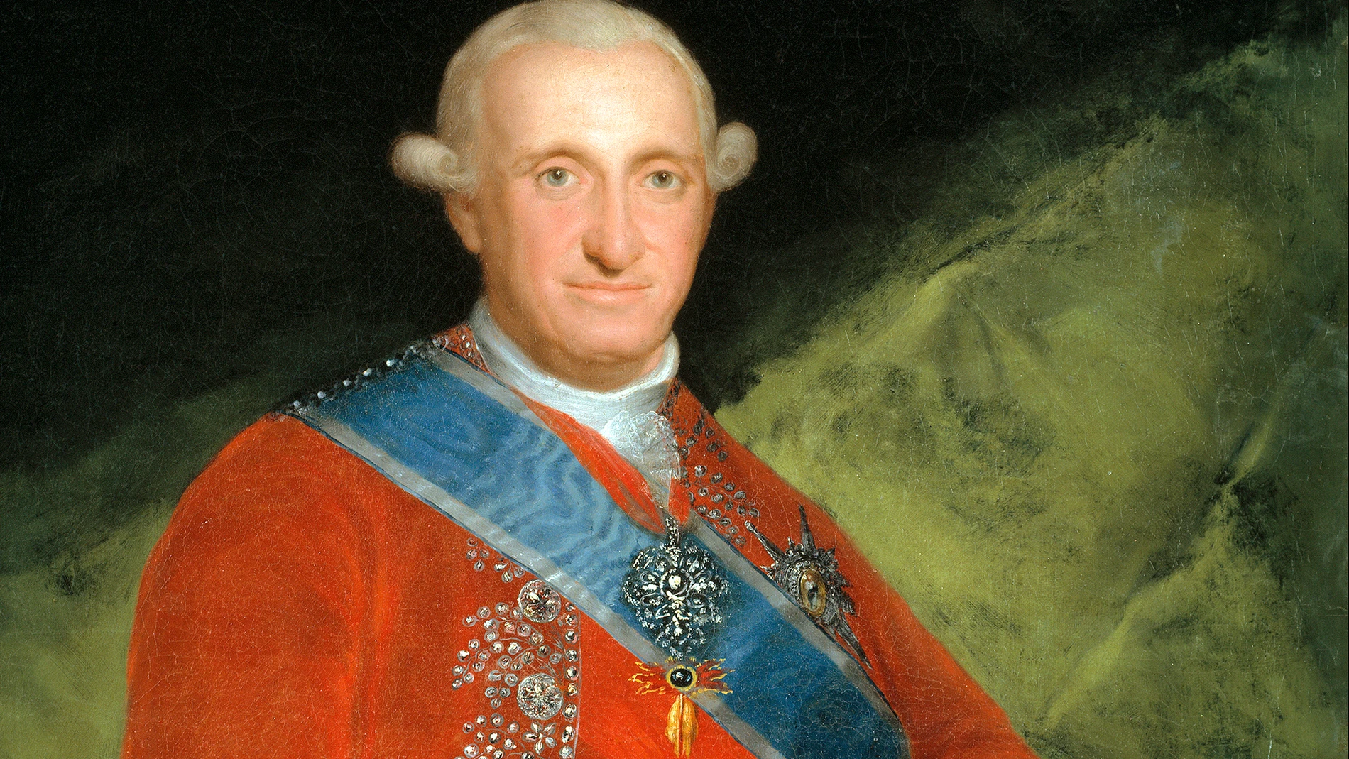 Retrato de Carlos IV, por Francisco de Goya (c. 1789).