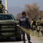 Miembros del ejército y la policía en México en una imagen de archivo