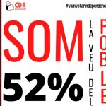 Cartel de los CDR en el que celebran el acuerdo entre independetistas