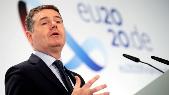 Paschal Donohoe, presidente del Eurogrupo