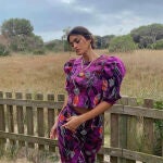 Marta Lozano con conjunto de Desigual y Christian Lacroix.