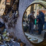 El Rastro es el mercadillo callejero más famoso de Madrid y seguramente de España