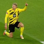 Erling Braut Haaland, delantero del Borussia Dortmund