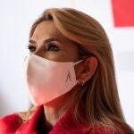 Fotografía de archivo del 18 de octubre de 2020 que muestra a la expresidenta interina de Bolivia, Jeanine Áñez