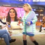 Carmen Borrego abnadona el plató de Viva la Vida