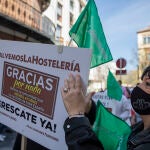 Protesta de hosteleros