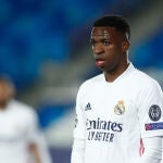 Vinicius Junior pudo meter un gol de bandera al Atalanta