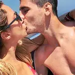 Álvaro Morata disfruta de sus vacaciones junto a su novia, Alice Campello.