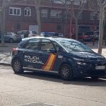 Un coche patrulla de la Policía Nacional.