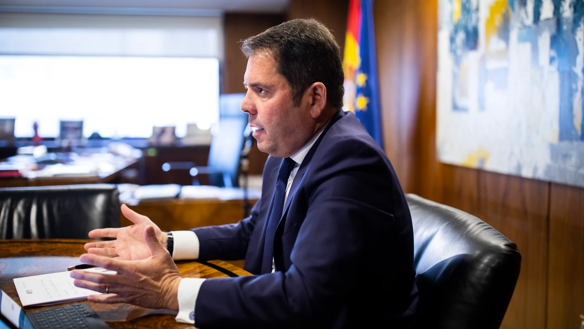 Presidente de CEPYME, Gerardo Cuerva