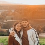 Camille y David se conocieron durante el confinamiento