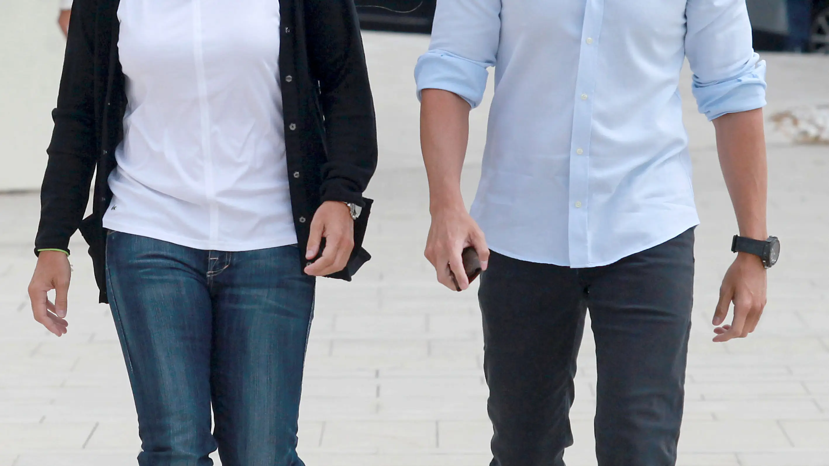 LA EX TENISTA ARANTXA SANCHEZ VICARIO Y SU MARIDO JOSEP SANTACAN DURANTE EL ENTIERRO DE ALVARO BULTO29/08/2013BARCELONA