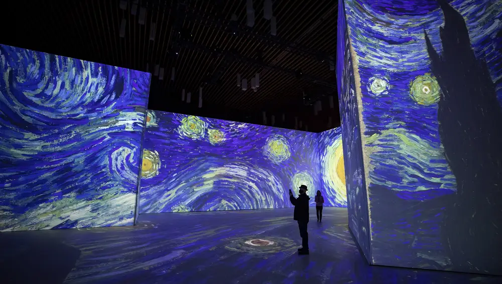 "La noche estrellada", de Van Gogh, en una exposición inmersiva