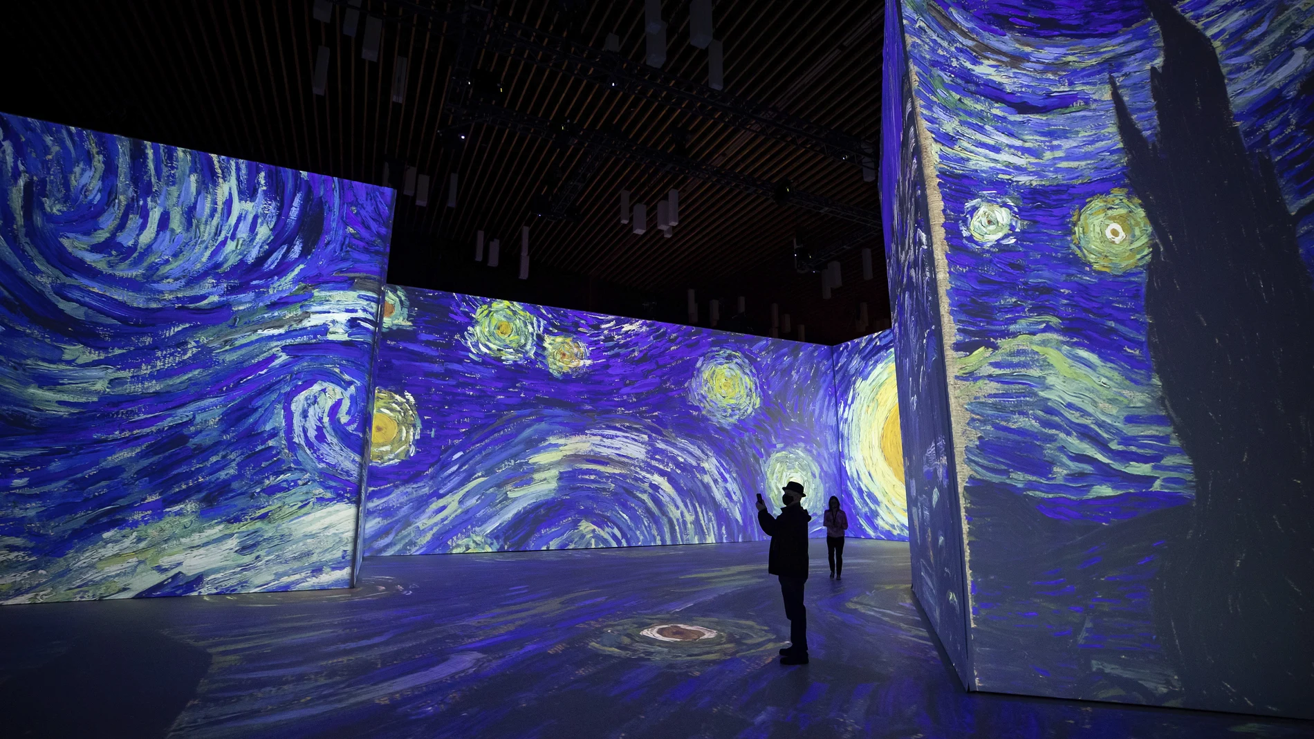 "La noche estrellada", de Van Gogh, en una exposición inmersiva