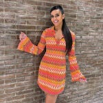Cristina Pedroche con vestido que nos traslada a los 70.