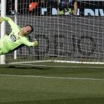 Iván Villar con el Celta de Vigo.