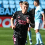 Toni Kroos, en Balaídos