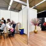 Un centro de vacunación en Ede (Países Bajos)