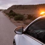 Luz de emergencia probada en un vehículo