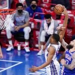 Vincent Poirier, en su etapa con los Sixers