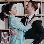 Eda y Serkan en 'Love is in the air'.