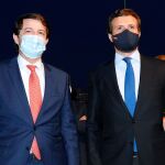 Fernández Mañueco y Pablo Casado